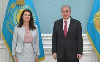 Президент Казахстана принял министра иностранных дел Швеции Анн Линде