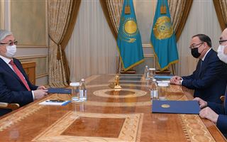 Касым-Жомарт Токаев принял вновь назначенного посла Казахстана в США Ержана Ашикбаева