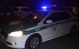 В Алматы десятки полицейских устроили погоню за водителем-наркоманом