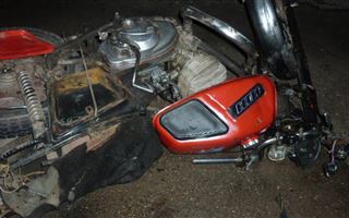 В Актюбинской области на мотоцикле разбился школьник
