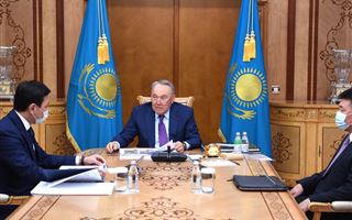 Первый Президент Казахстана принял акима столицы Алтая Кульгинова