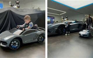 Тимати подарил маленькому сыну 770-сильный Lamborghini