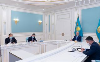 Касым-Жомарт Токаев провел переговоры с Президентом Швейцарии Ги Пармеланом