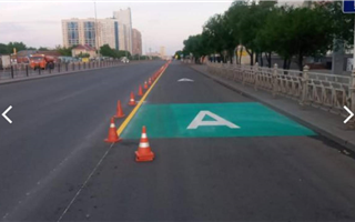 В Нур-Султане зеленой разметкой выделят автобусные полосы
