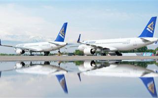 Два самолета, принадлежащих авиакомпании Air Astana, столкнулись в аэропорту Алматы