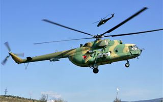 Военный вертолет разбился в Кыргызстане