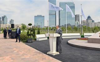 Президент Казахстана открыл мемориал "Алтын жүрек"