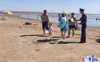 На побережье Капшагайского водохранилища нашли потерявшихся детей