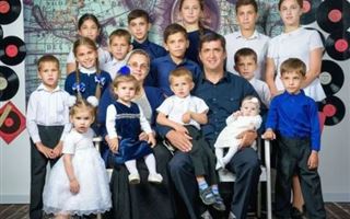 В Петропавловске в многодетной семье родился 17-й ребенок