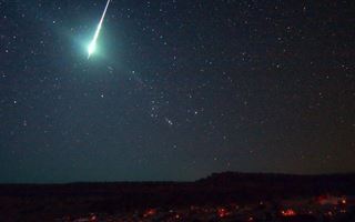 В Турции упал метеорит