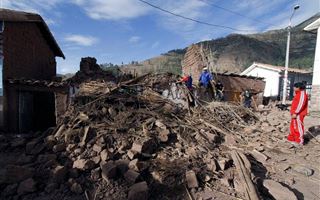 В Перу из-за мощного землетрясения пострадали 40 человек