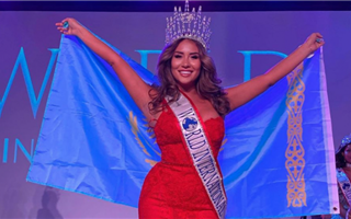 Казахстанка завоевала титул на конкурсе Miss World International в США