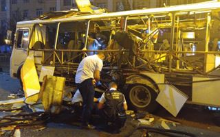 В центре Воронежа взорвался автобус