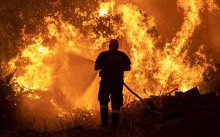 В Греции снова начались пожары
