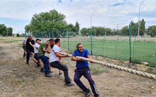 В Алматы проходят воинские сборы с военнообязанными