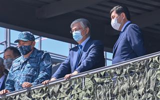 Президент Казахстана – Верховный главнокомандующий Вооруженными силами посетил учения "Кайсар-2021"