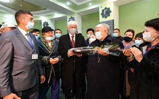 В Алматинской области отметили юбилей Мукагали Макатаева