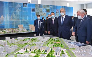 Главе государства представили инвестиционные проекты Жамбылской области