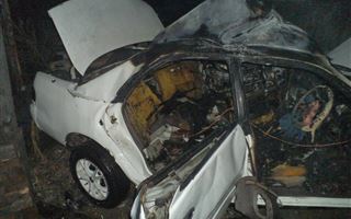Житель Семея поджог машину из-за конфликта с автовладельцем 