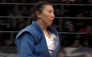 Казахстанка завоевала серебро на чемпионате мира по самбо