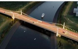 Новый мост начали строить в Нур-Султане