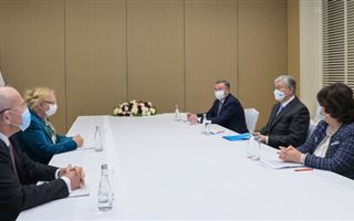 Касым-Жомарт Токаев встретился с Генеральным директором отделения ООН в Женеве Татьяной Валовой