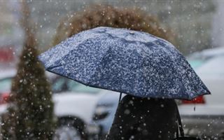 Второго декабря во многих регионах РК ожидается дождь со снегом