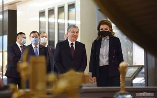 Дарига Назарбаева встретилась с президентом Узбекистана Шавкатом Мирзиёевым