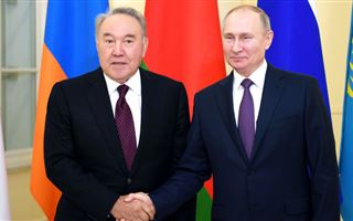 Владимир Путин выразил признательность Нурсултану Назарбаеву