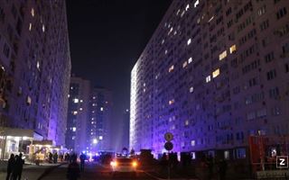 120 жильцов эвакуировали из горящей многоэтажки в Алматы