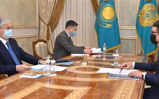 Президент Казахстана принял председателя правления «Самрук-Казына» Алмасадама Саткалиева