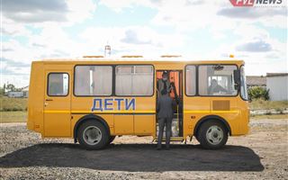 Полицейские проверили техническое состояние школьных автобусов в Павлодарской области
