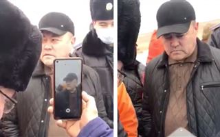 В Сети появилось видео с пьяным акимом города Форт-Шевченко 