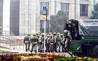 Военная техника снова появилась на улицах Алматы