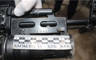 В одном из домов Кызылорды нашли оружие военнослужащих, похищенное во время беспорядков