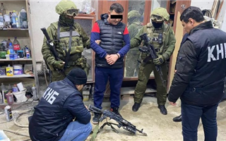 В Кызылорде у участников беспорядков забрали автомат и гранатомет