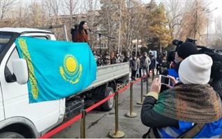 В Алматы завершился мирный митинг с требованием выборности акима