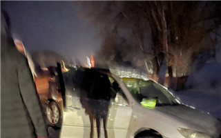 На трассе Алматы-Узынагаш произошло ДТП из-за гололёда