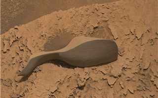 "Домбра на Марсе" - с красной планеты прислали новую фотографию