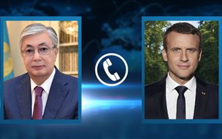 Касым-Жомарт Токаев переговорил с президентом Франции 
