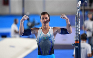 Казахстанский гимнаст завоевал серебро на Этапе Кубка мира в Катаре