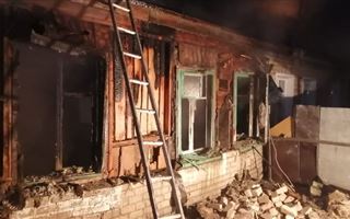 На месте пожара в Петропавловске обнаружено пятеро погибших