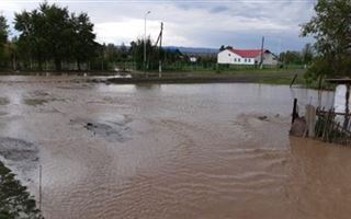 В Туркестанской области затоплены несколько сел