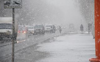 В столице произошло 35 ДТП из-за плохой погоды 