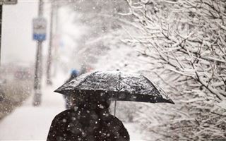 В ближайшие дни в Казахстане ожидаются дожди, снег и метель