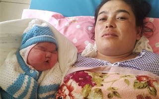 Девочка весом семь килограммов родилась в Узбекистане