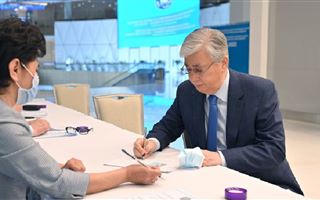 Президент Казахстана принял участие в выборах депутата Мажилиса от АНК