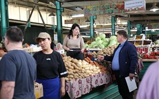 Цены на социально значимые продовольственные товары проверят в Алматы