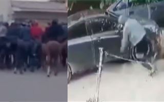 В Алматинской области на десять суток арестовали участников кокпара