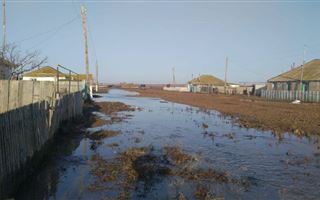 В Алматинской области из-за сильных дождей подтопило два села